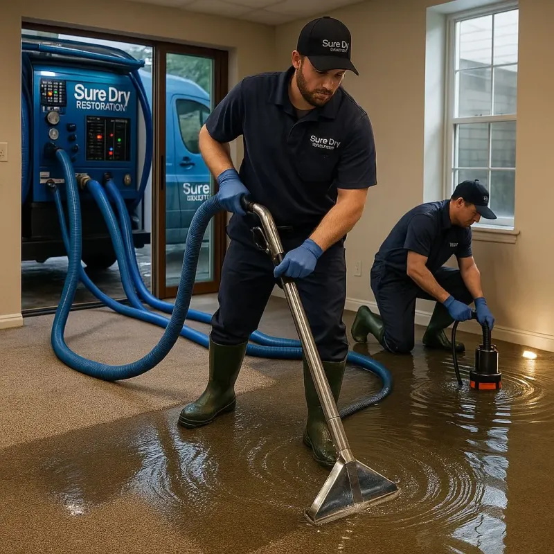 Water Extraction and Removal process in Berkley, MI